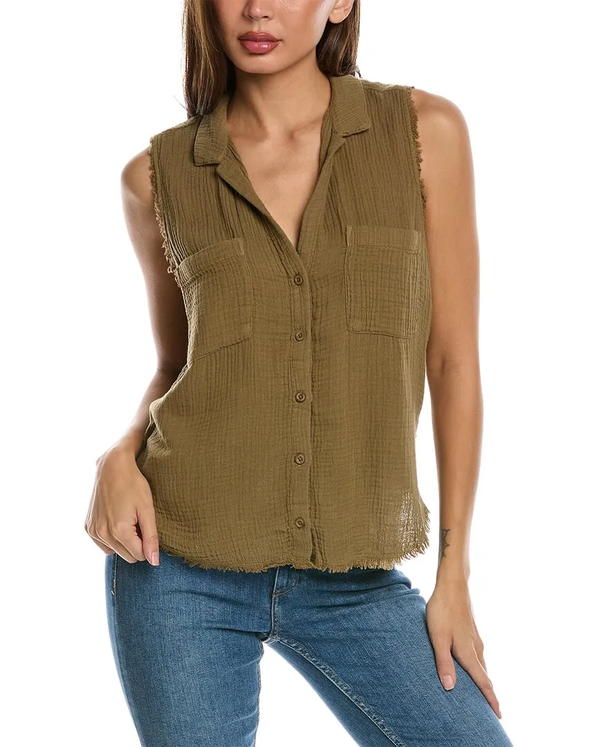 Bella Dahl Two-Pocket Tank Top