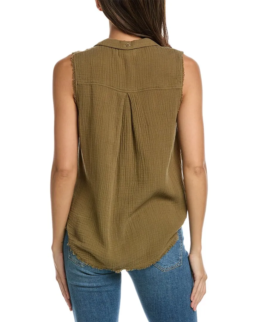 Bella Dahl Two-Pocket Tank Top