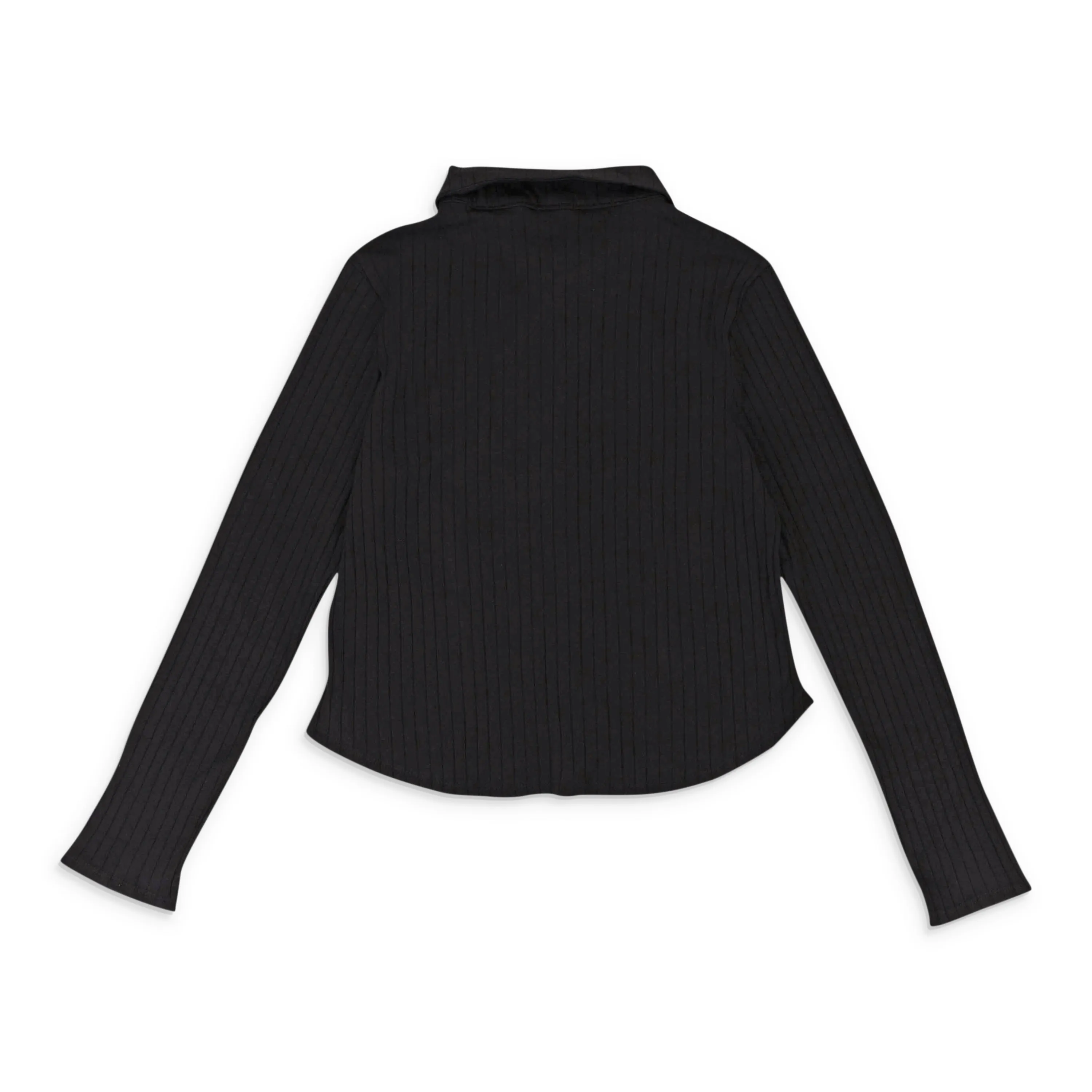 CALLIPYGIAN KEYHOLE BLACK CARDIGAN