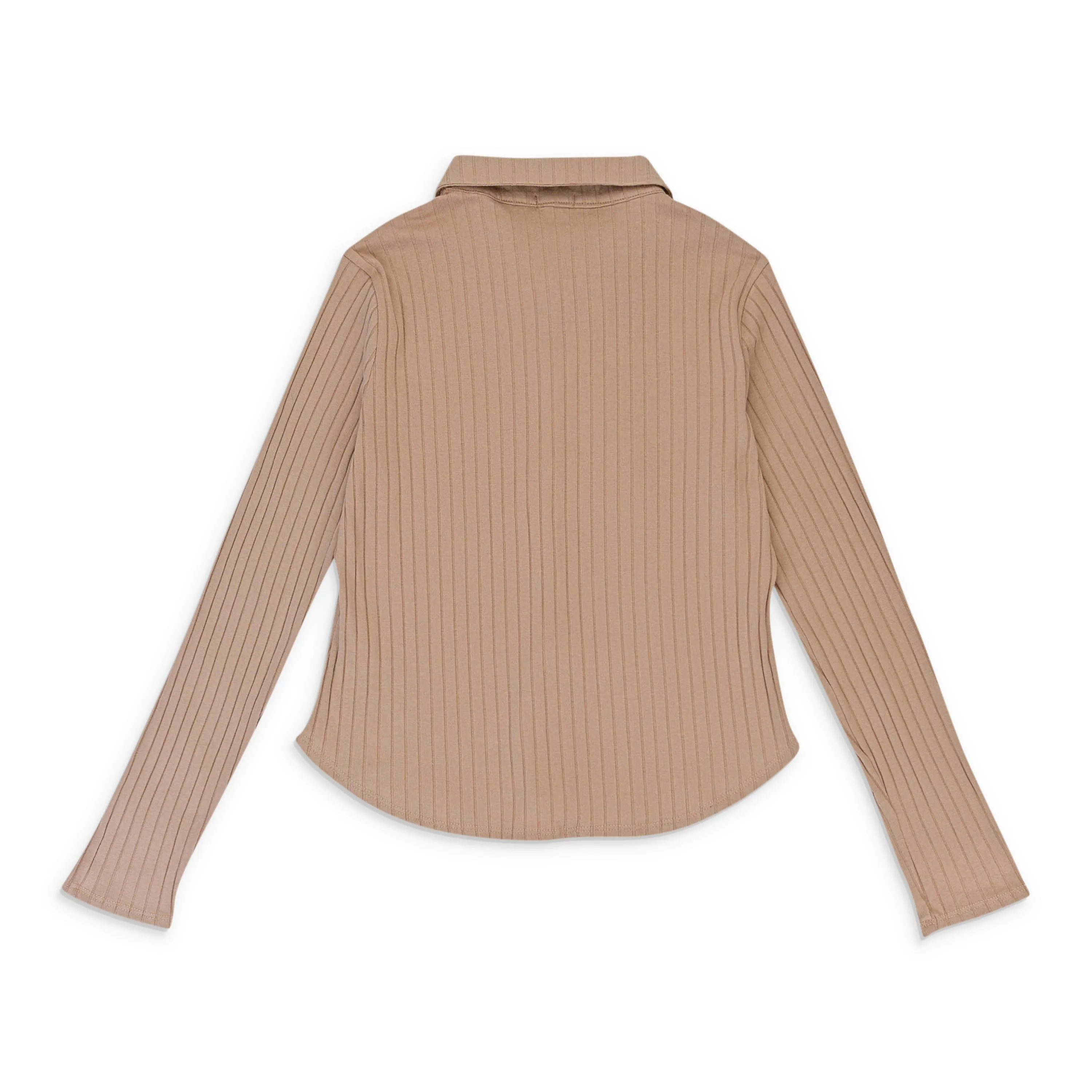 CALLIPYGIAN KEYHOLE TAN CARDIGAN