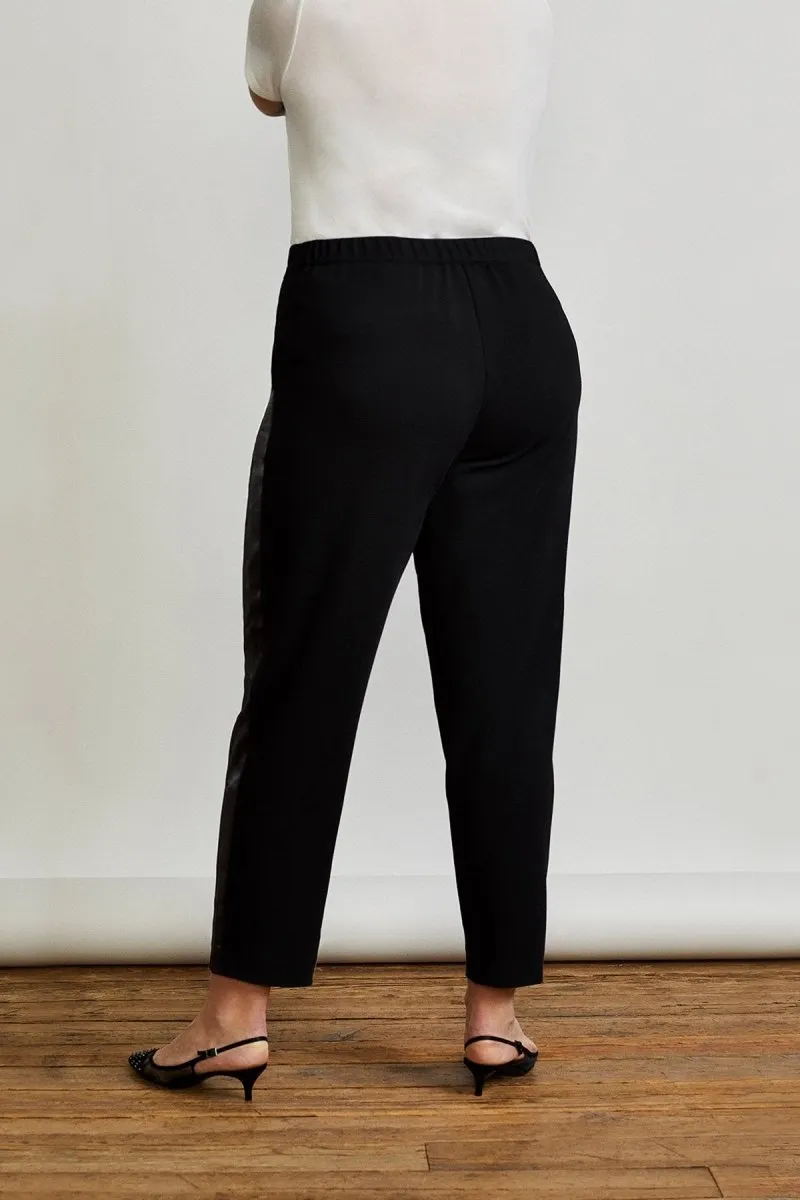 Capitale Tux Trouser in Black Tie