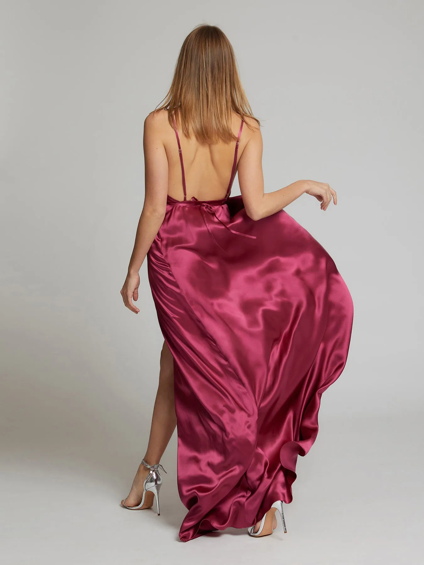 Grace dress - Deep pink