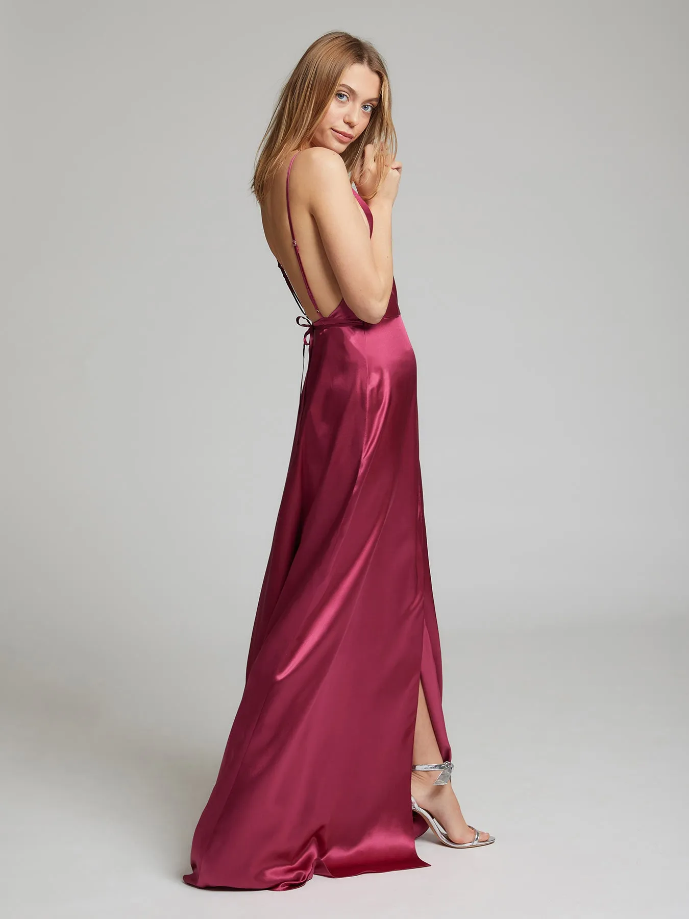Grace dress - Deep pink