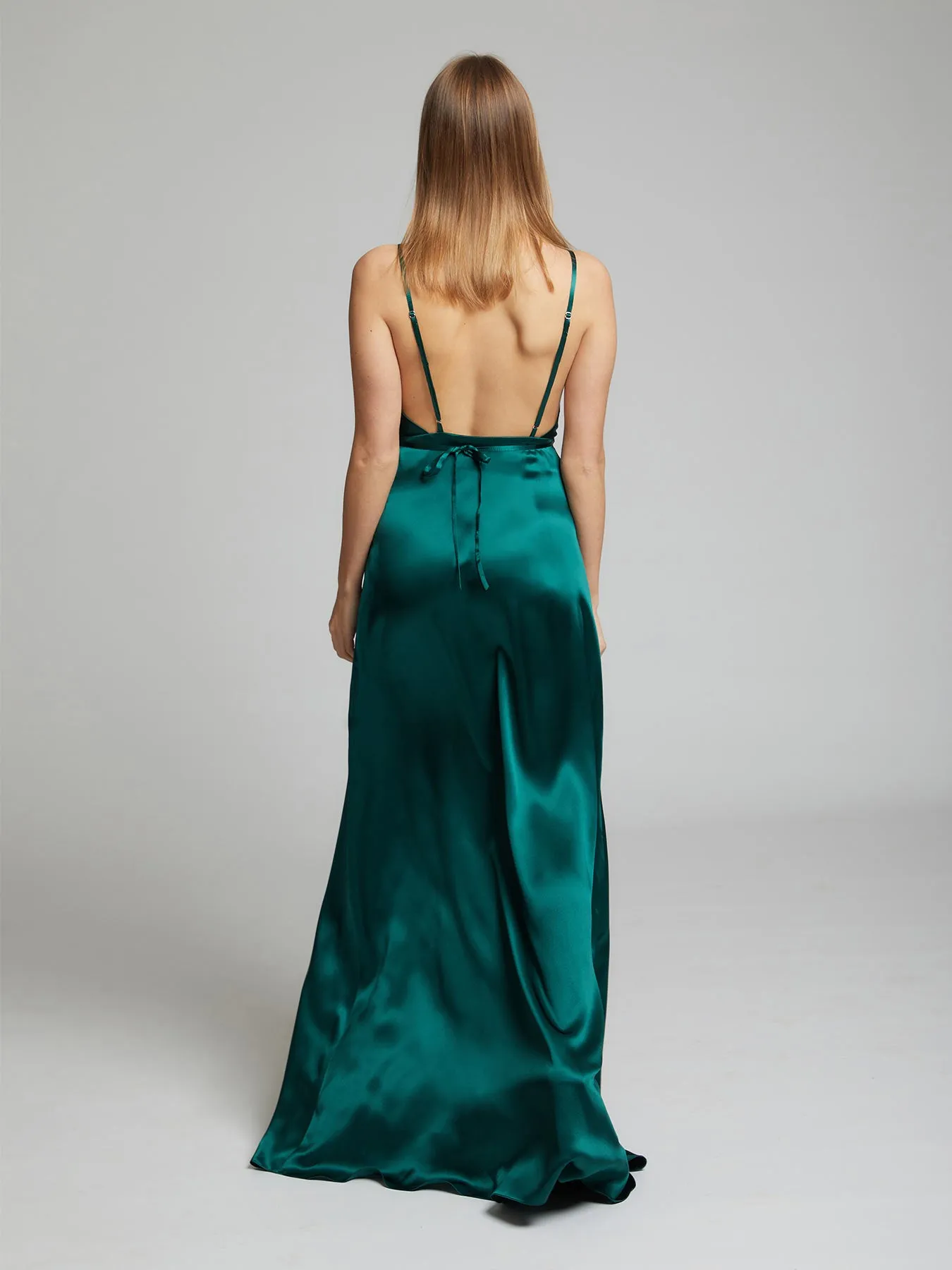 Grace dress - Winter green