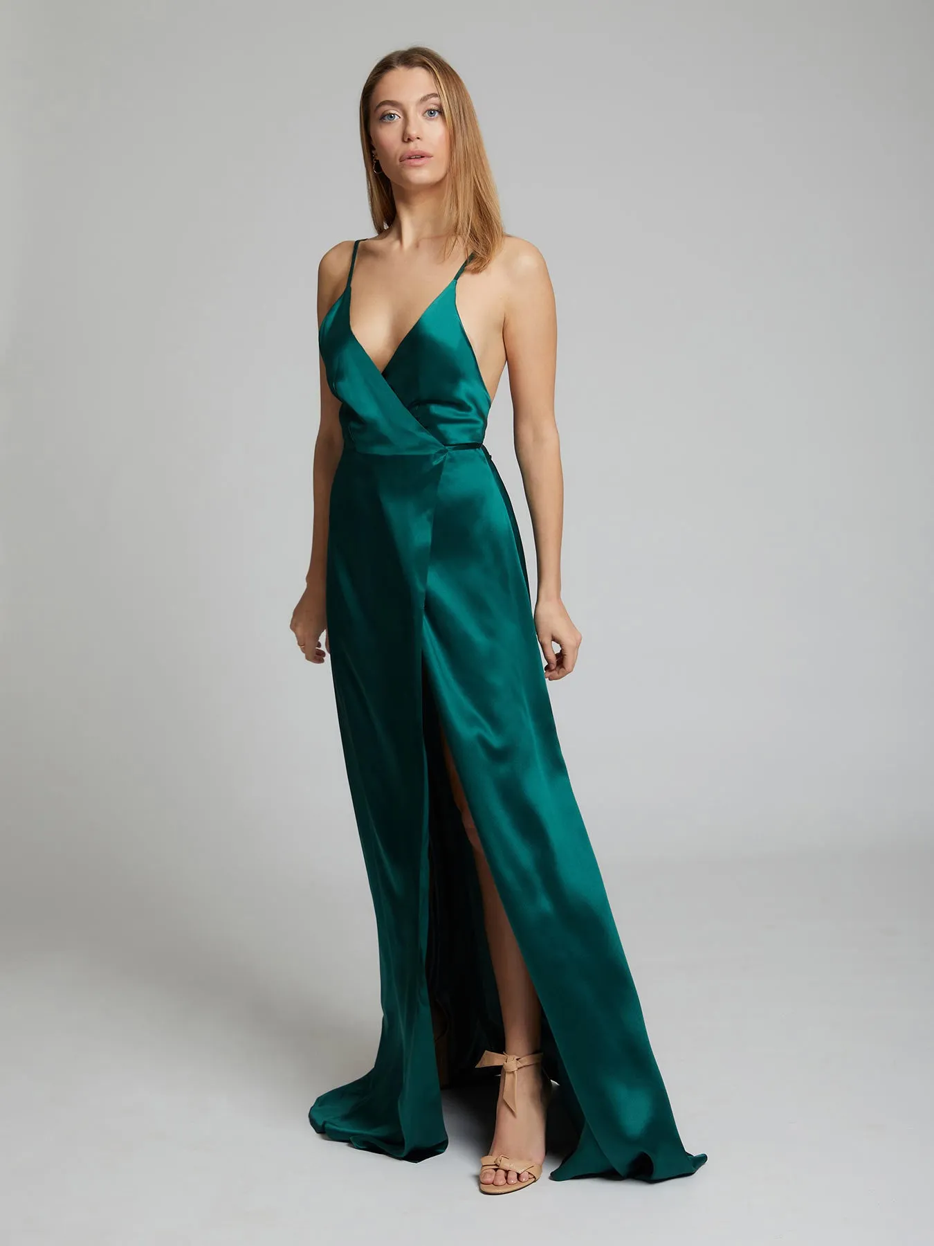 Grace dress - Winter green
