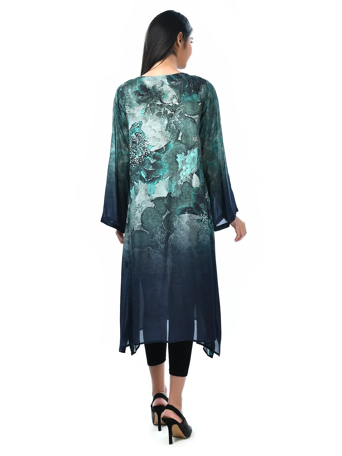 Thai Silk Embellished Shirt